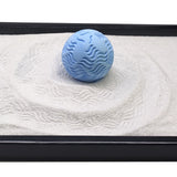 AOVOA Japanese Zen Garden Kit with 3 Zen Sand Spheres, Zen Decor and Meditation Accessories for Home & Office, Zen Sandbox for Relaxation and Meditation