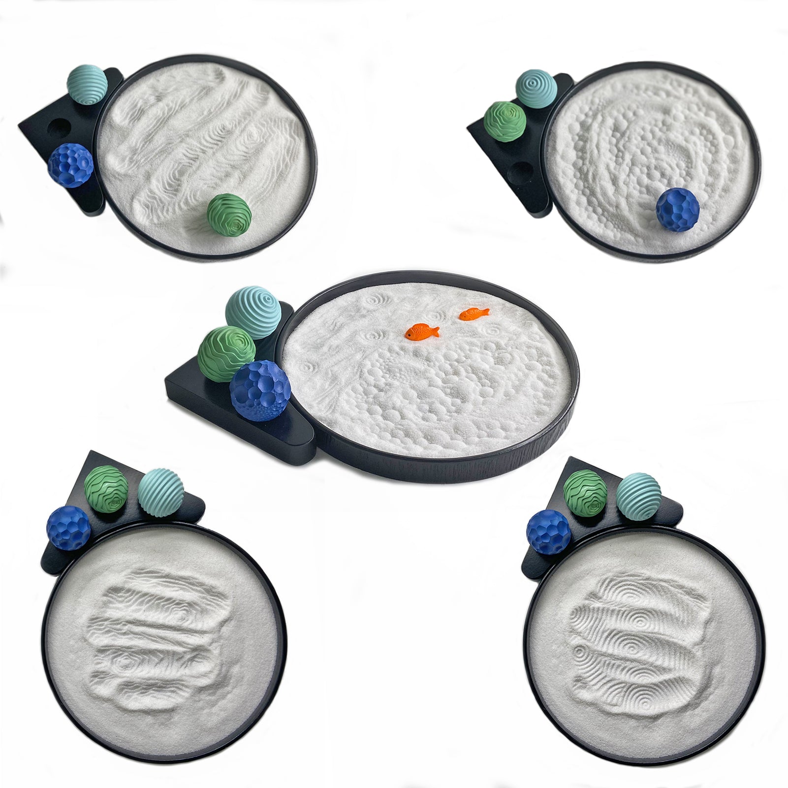 Zen Garden For Desk AOVOA Japanese Zen Garden Kit - Sand Tray With 3 ...