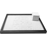 AOVOA Japanese Zen Garden Kit with 3 Zen Sand Spheres, Zen Decor and Meditation Accessories for Home & Office, Zen Sandbox for Relaxation and Meditation