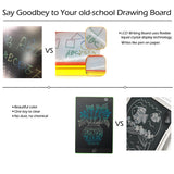 Colorful LCD Drawing Board - Portable Writing Board for Kids, Home, Office (Green)