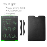 Aovoa 12 Inch LCD Writing Tablet Drawing Board Bulletin Board Family Note Daily Planner Learning Tools for Office, Kids (Green)